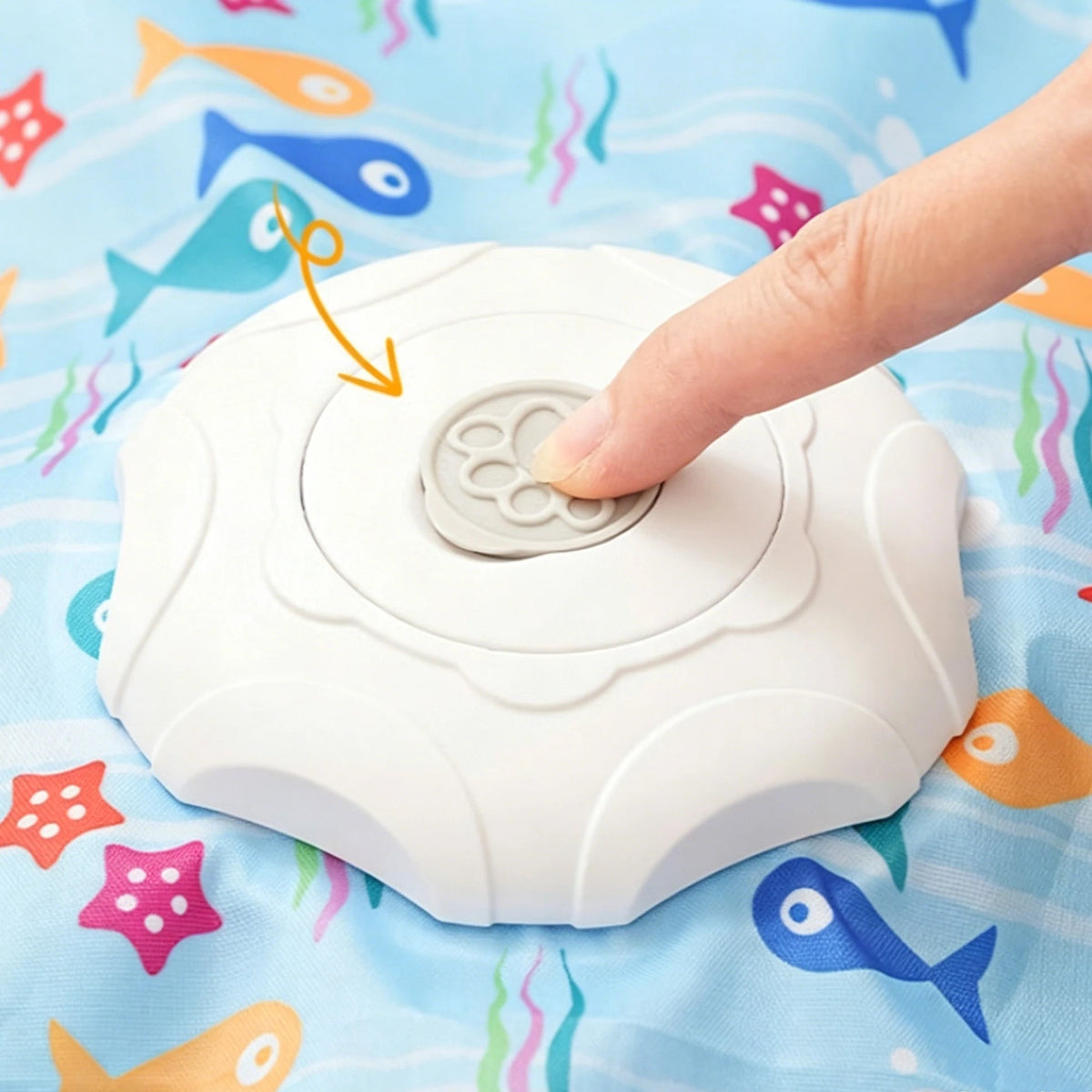 Interactive Dog Toy Control Button