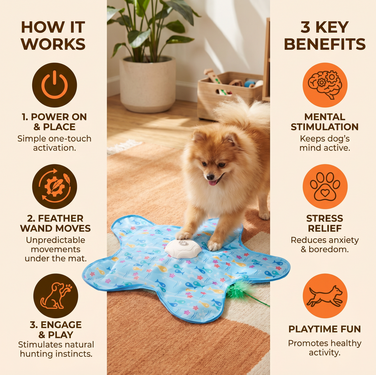 How Interactive Dog Toy Works